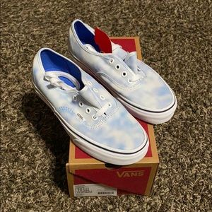 Brand New with Tags Tie Die Palace Blue Vans
